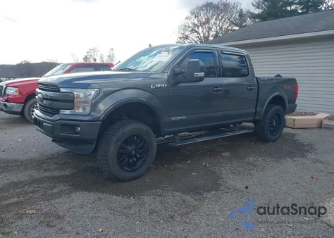 2019 Ford F-150 Lariat from USA, damaged, VIN 1FTFW1E19KFA81192